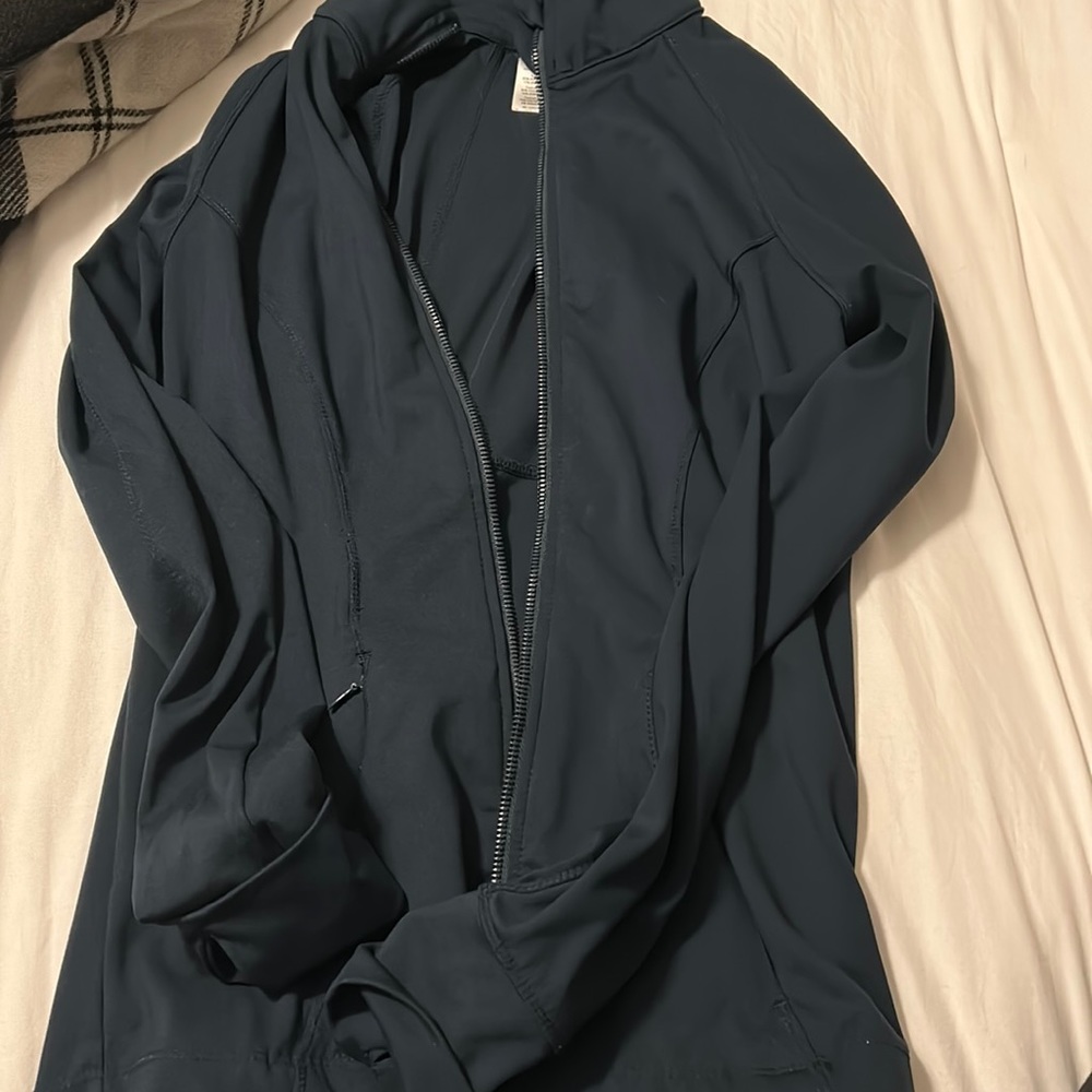 Deep blue/dark green 90 degree jacket! Super cute and comfy!